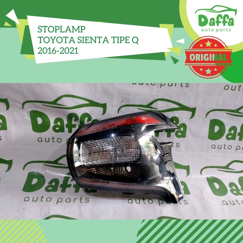 Stoplamp Lampu Belakang Stop Lamp Rem Mundur Mobil Toyota Sienta Tipe Q 2015 2016 2017 2018 2019 202
