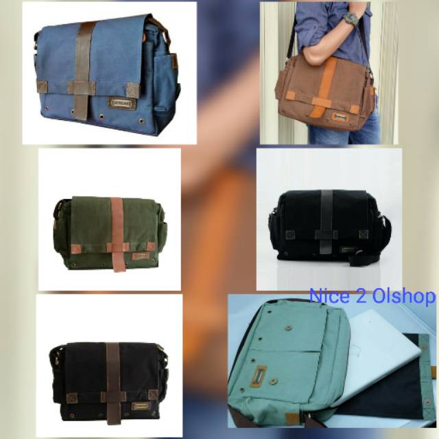 Tas selempang kerja pria