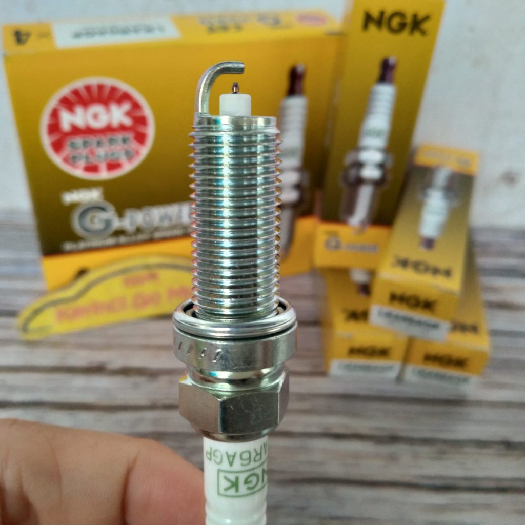 Busi NGK LKAR6AGP  Agya 1.2 - Daihatsu Wigo 1.0 - Daihatsu Hi max Pick Up 1.0