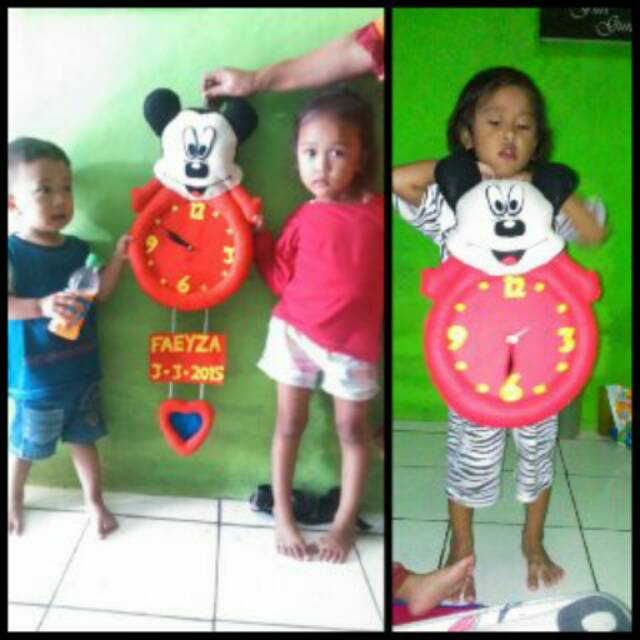 Jam karakter Mickey mouse
