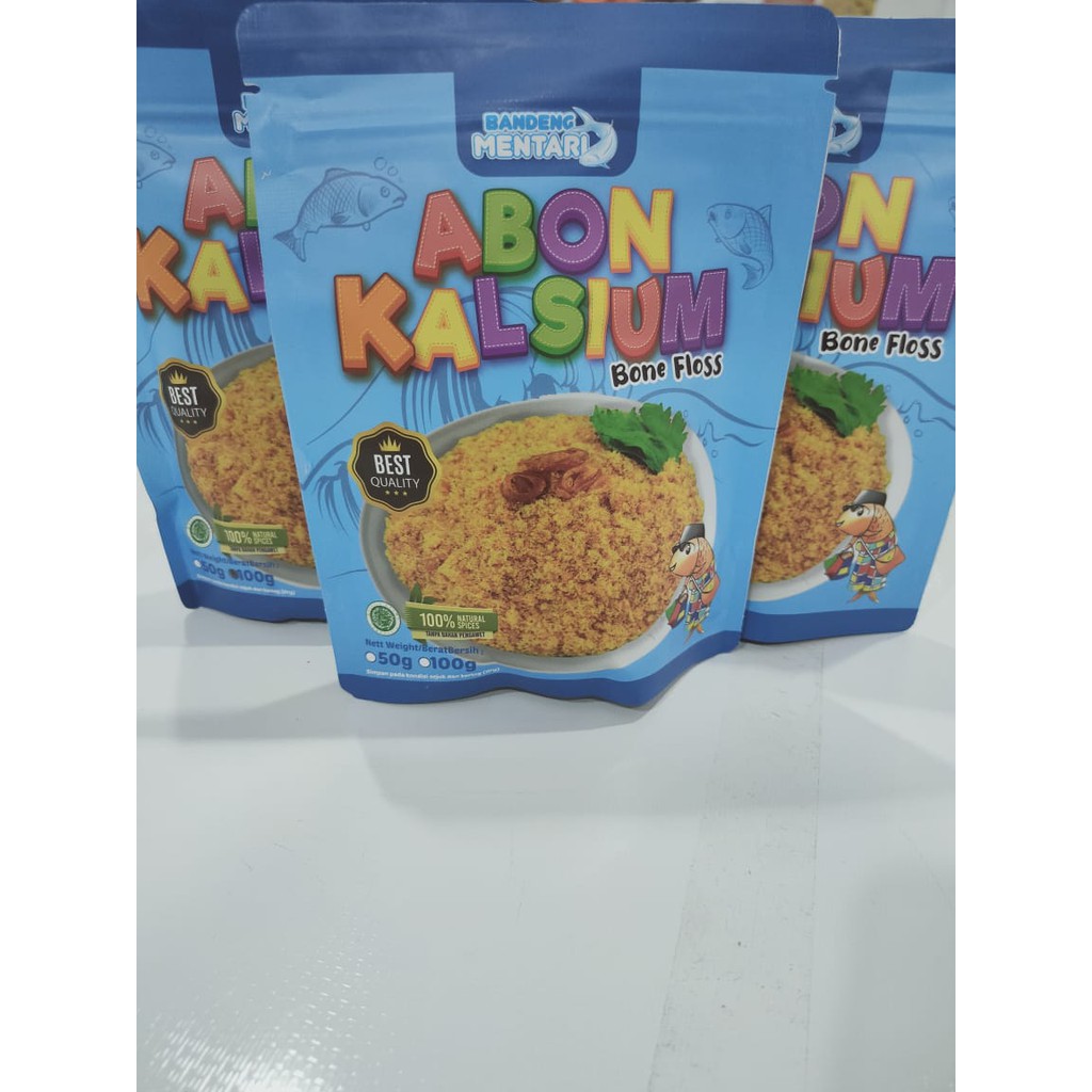 

Bandeng mentari abon kalsium,netto 100 gr.