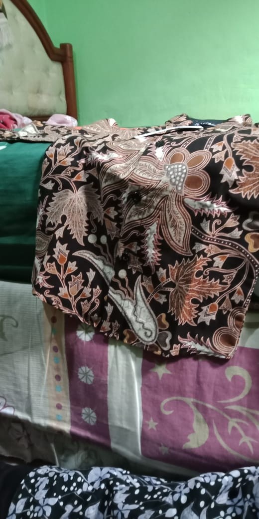 Kemeja Koko Batik Lengan Panjang Baturaden Series By Nattaline