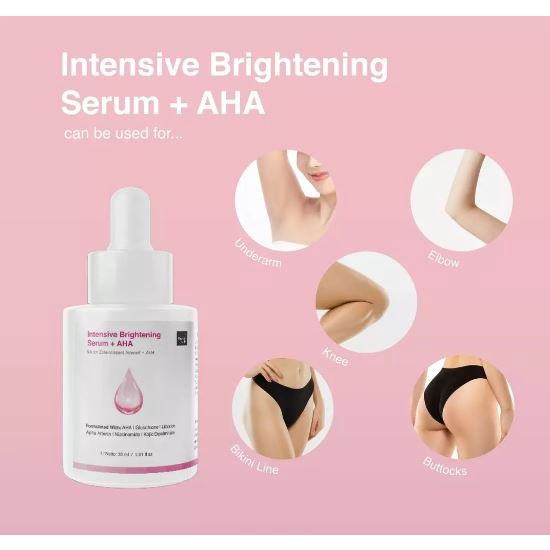 Underarm Brightening Serum (+AHA) BEAUDELAB - Pemutih &amp; Pencerah Ketiak Selangkangan Siku Armpit Serum - Original 100%