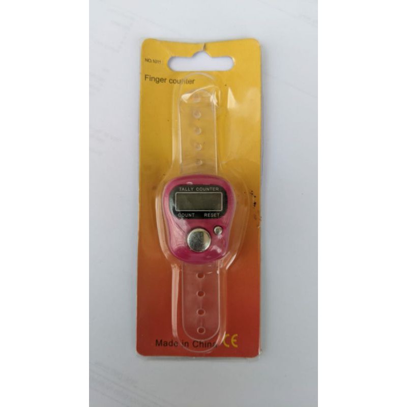 COD Tasbih Cincin Digital/elektrik 999 baterai jam warna