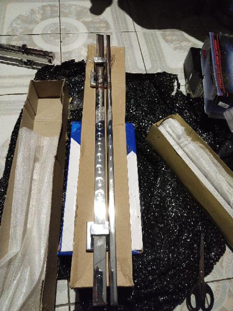 Handle Pintu Stainless Minimalis 60cm 1set+kunci Pelor