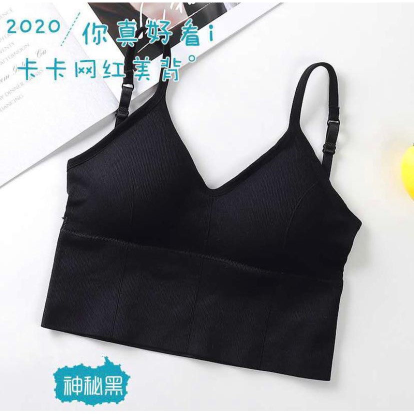 Bralette / Bra Sport / Kemben / BH Olahraga Wanita Tanpa Kawat