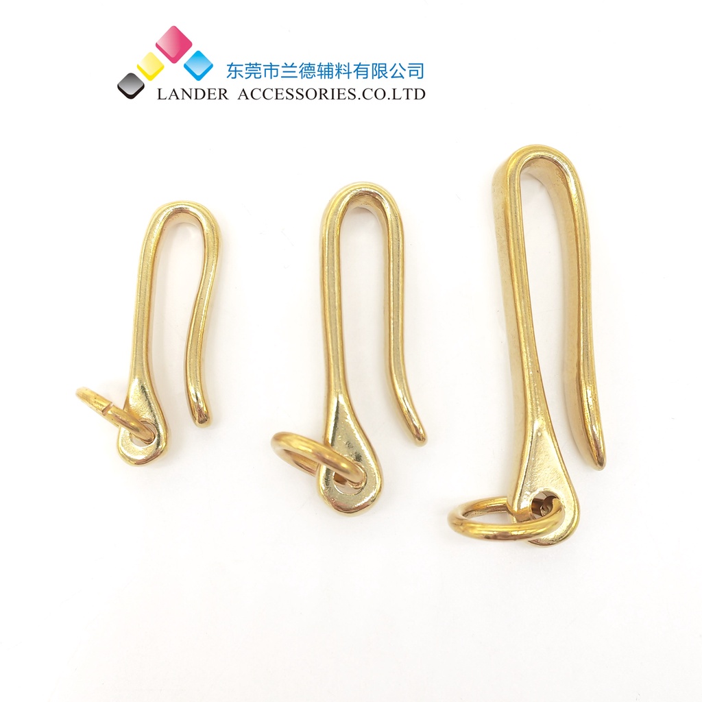 Cantelan Pengait Dompet Solid Brass Snaphook Fish Hook LANDER / Hook / H-4057