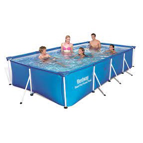 

Kolam Renang Tanpa Tiup Bestway 56404 Steel Pro Frame Pool 300x201x66cm