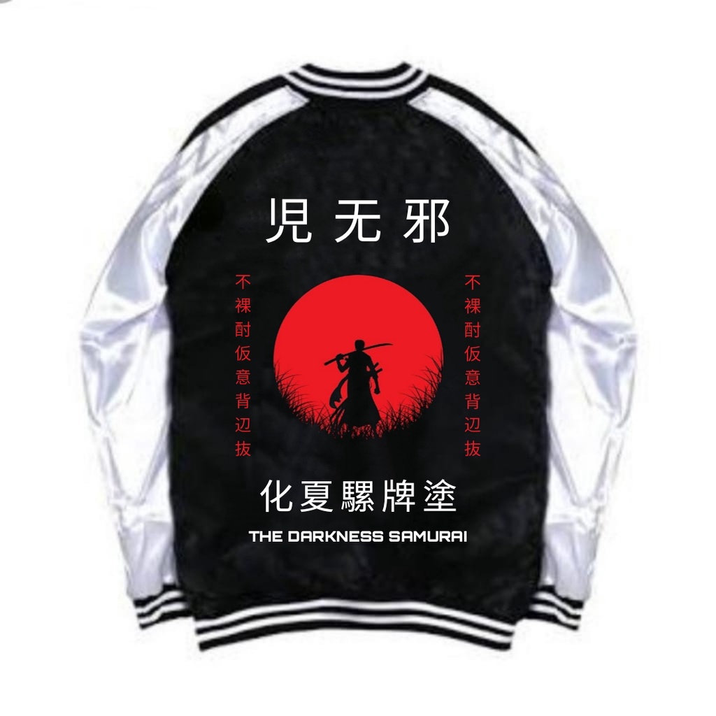 Sukajan Jaket Baseball - Culture Samurai-8