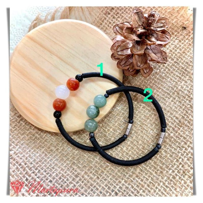 GBT1212 Gelang Batu Giok Birma