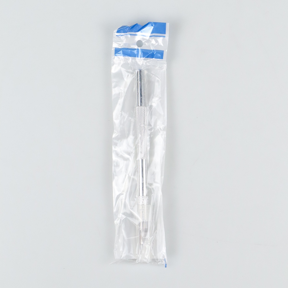 Pisau Ukir Free 5 PCS Seni Hobby Crafting Art Knife Metal Handle