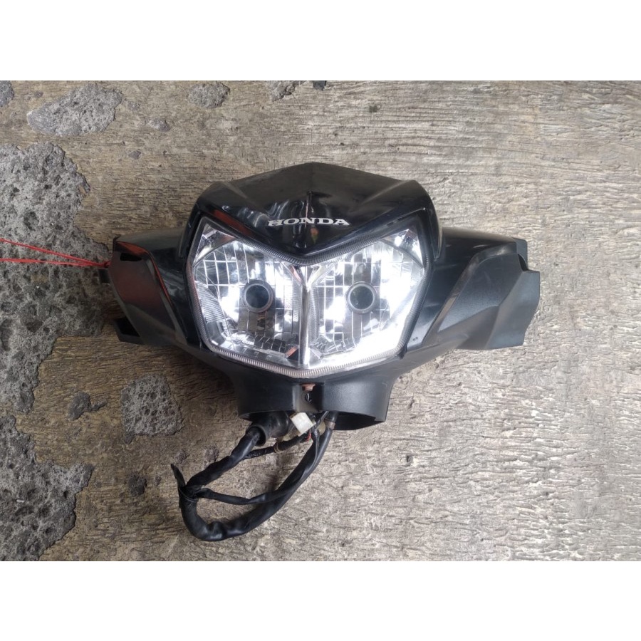 Batok Headlaamp set lampu depan honda supra 125 new supra x 125 fi original