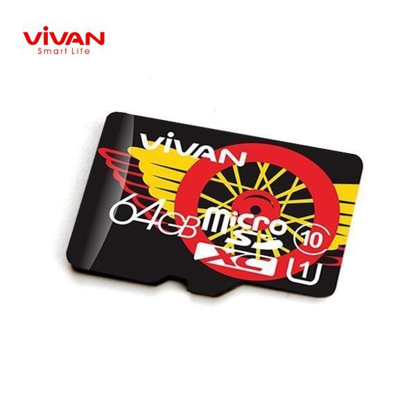 Micro SD VIVAN V64U10 64GB TF Card Memory Card Class 10 - Garansi Resmi 5 Tahun