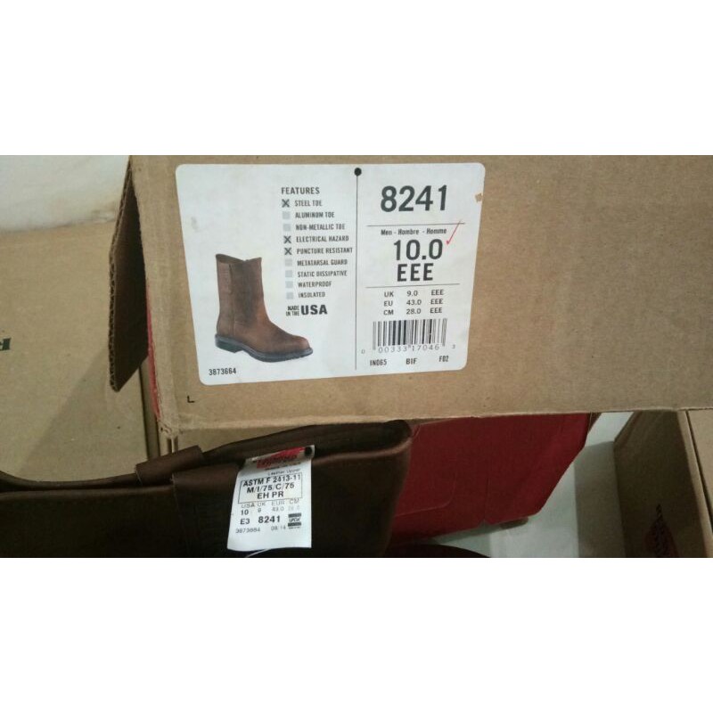 Red Wing shoes 8241 size 43