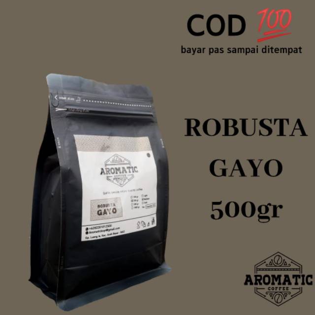 

Bubuk Kopi Robusta Gayo Khas Aceh 500 gram