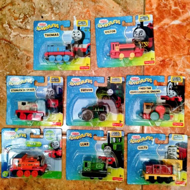 Diecast Thomas &amp; Friends Adventures Metal Engine Fisher Price Salty Frankie Charlie Victor Stanley LUKE