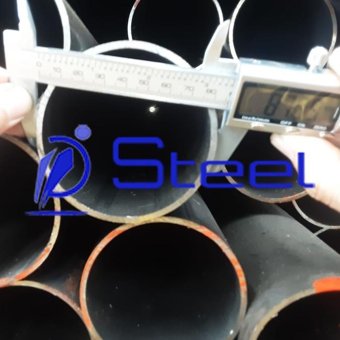 Pipa Hitam 3" x 6M Tebal 1.4mm - 4mm | Pipa Besi 3 inch