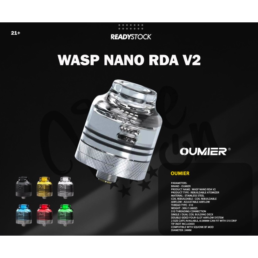 RDA 24MM VAPOR WASP NANO V2