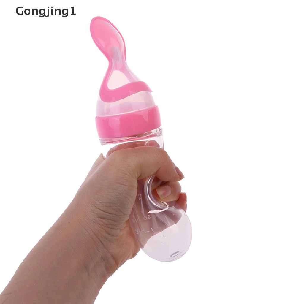 Gongjing1 Pipet Tetes Bahan Silikon Untuk Memberi Obat Anak