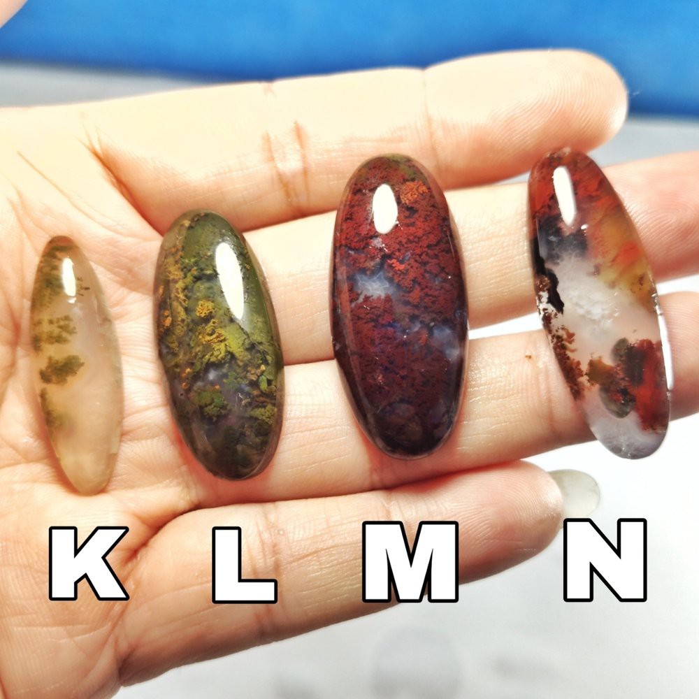 NATURAL BATU AKIK LUMUT TRENGGALEK SIZE LIONTIN DAN PANDAN BAGUS DAN MURAH