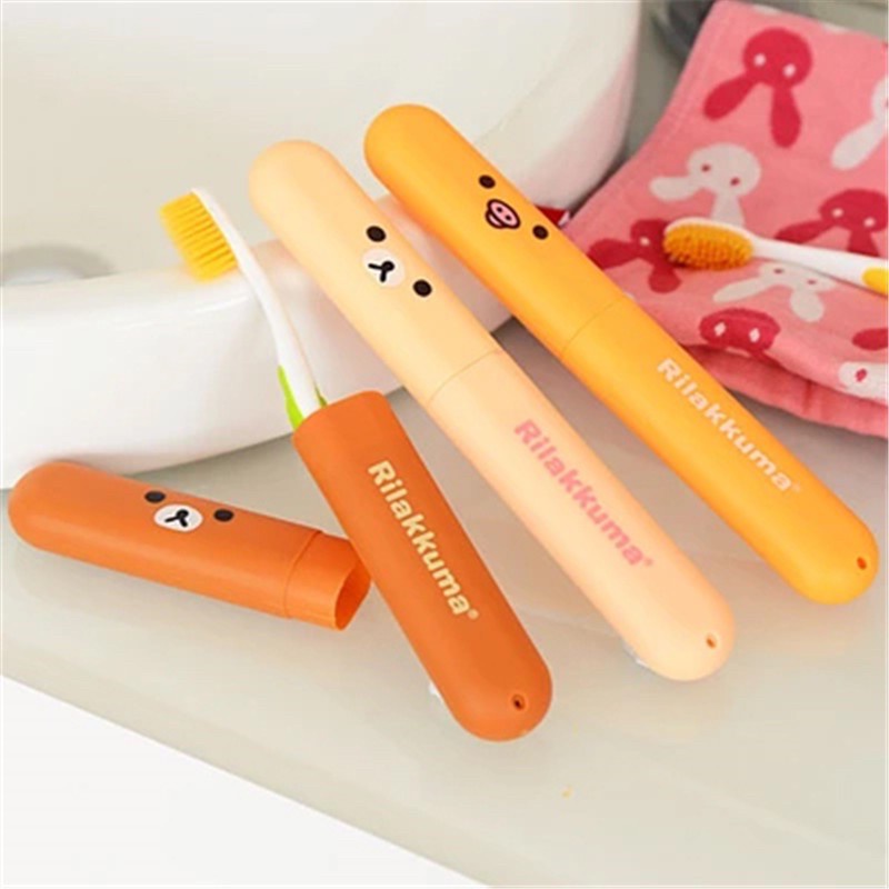 Rilakkuma/Smile Tempat Sikat Gigi Travel Lucu FS007