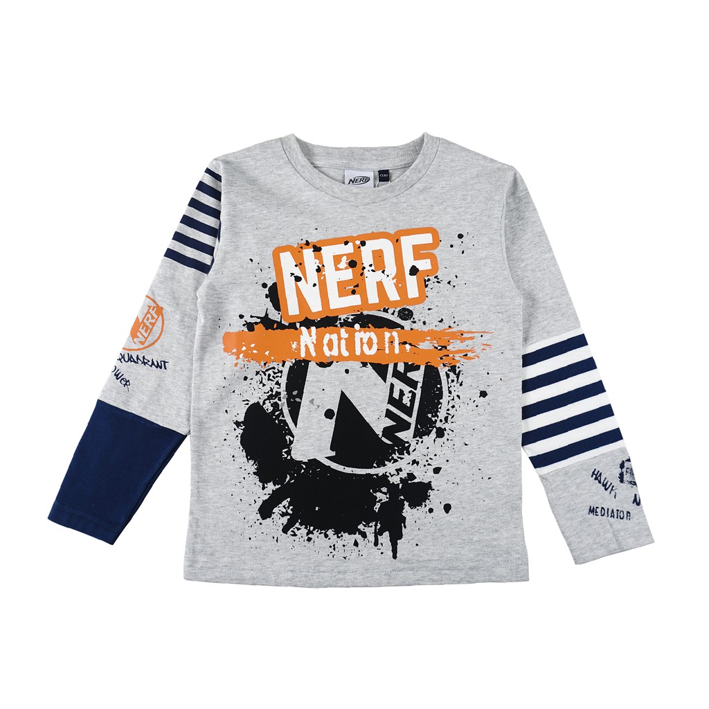 KIDS ICON Kaos Anak Laki laki NERF With Printing Detail KIDS ICON Kaos Anak Laki laki NERF With Printing Detail