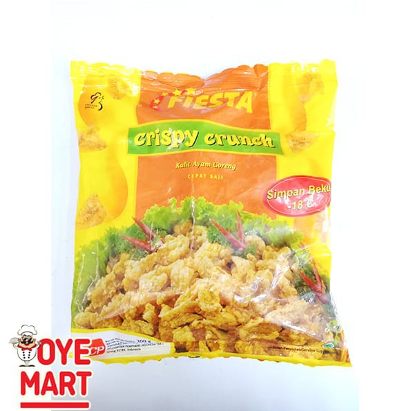 FIESTA CRISPY CRUNCH 300GR HARGA PROMO KULIT AYAM GORENG BEKU