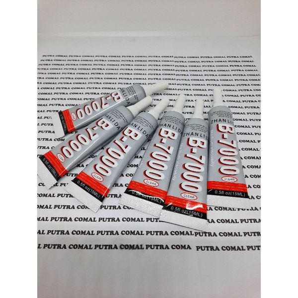 

LEM ZHANLIDA 15ML LEM PEREKAT LCD TOUCHSCREEN B7000 B-7000 15ML PUTIH BENING CLEAR