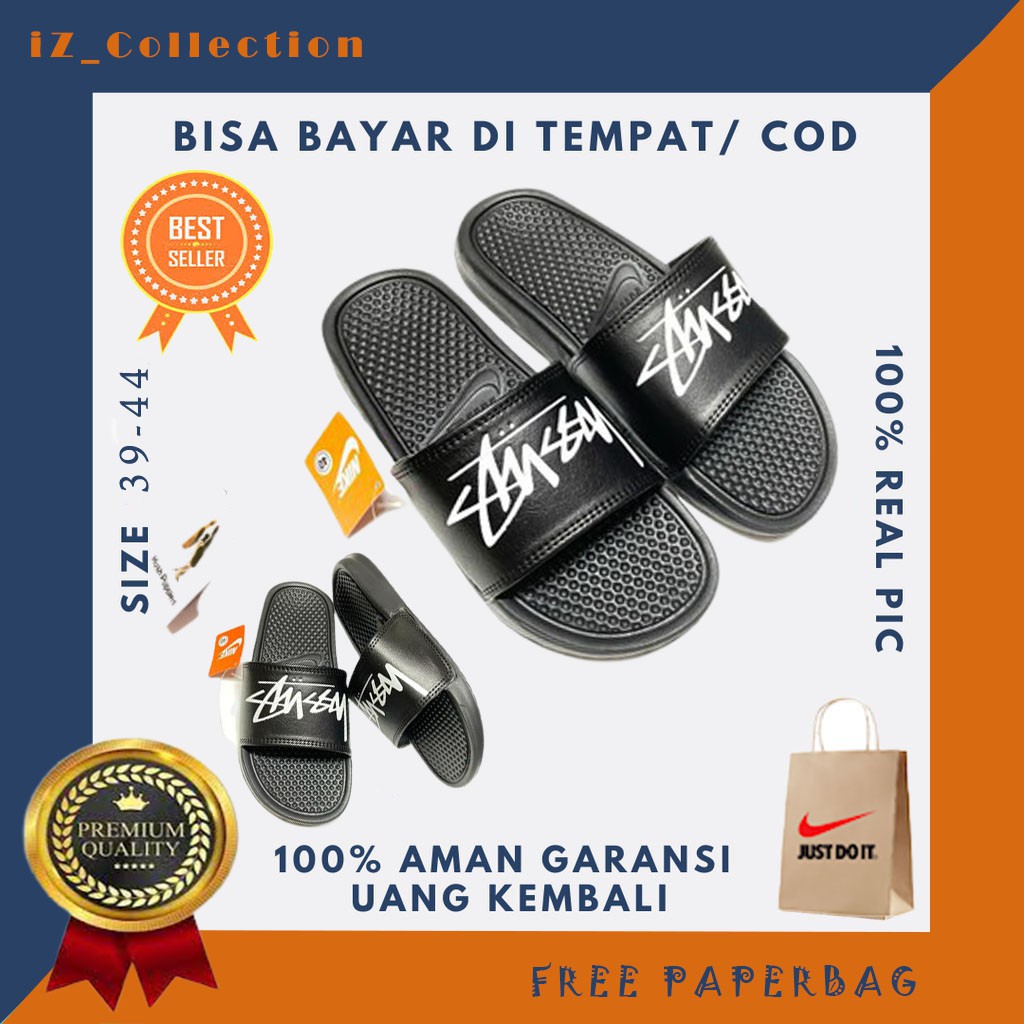 Sandal | Sendal Slide Selop Slop on Karet Nike Pria Wanita | C05
