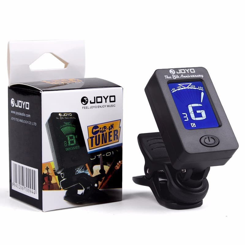 Tuner Gitar Joyo JT01 Clip Layar Guitar Digital