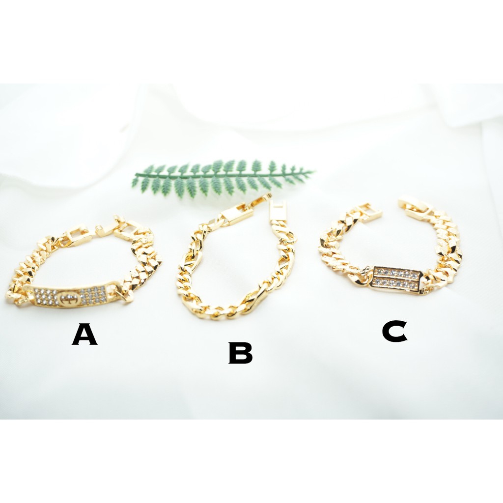 Gelang Anak Bayi Xuping Yaxiya Lapis Emas Rantai GA-889590