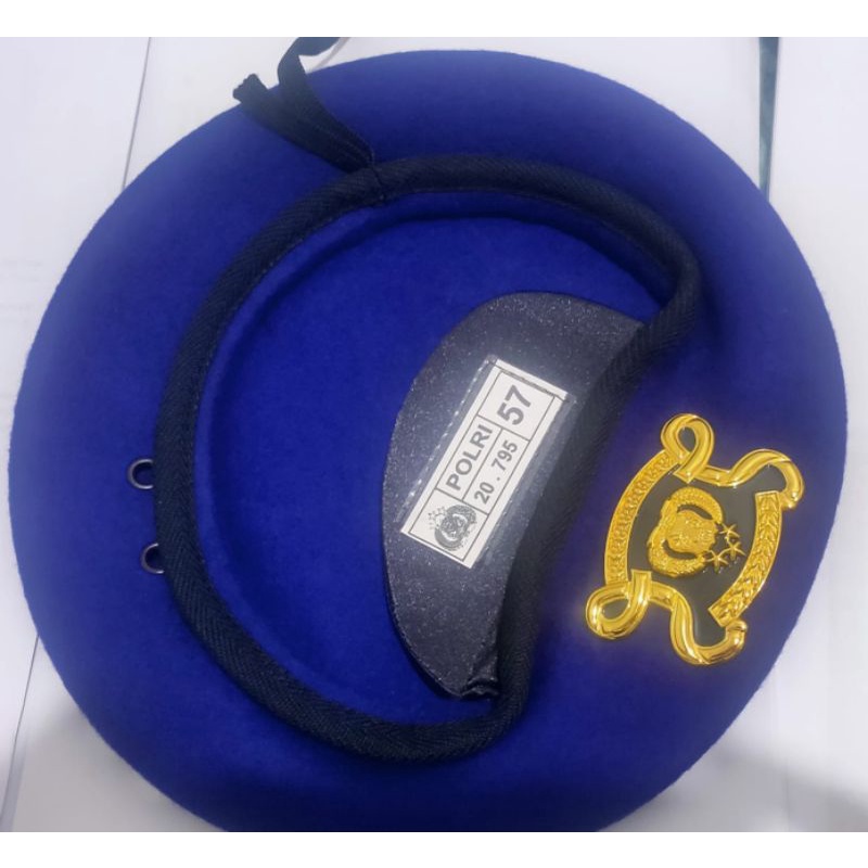 BARET BIRU POLAIRUD DAN BRIMOB