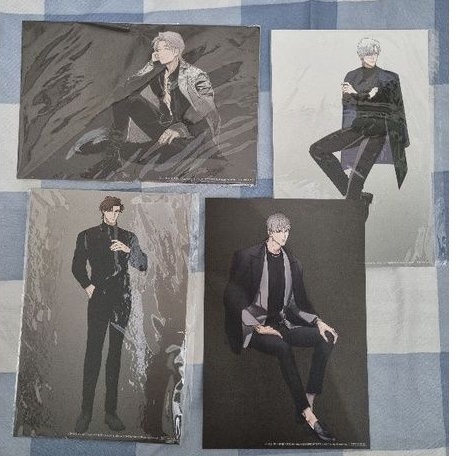 LEZHIN ILLUSTRATION CARD SET MANHWA BL