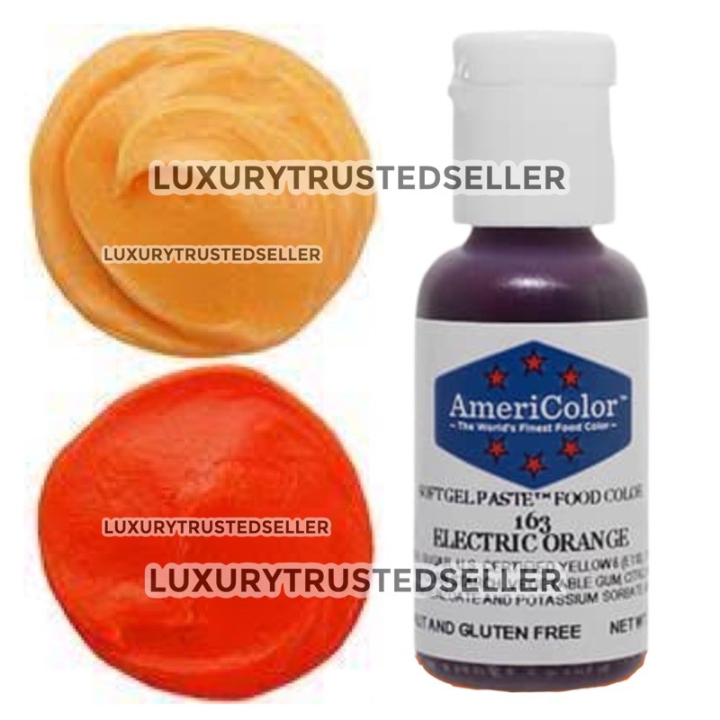 

AMERICOLOR SOFTGEL PASTE ELEC ORANGE 0.75 OZ