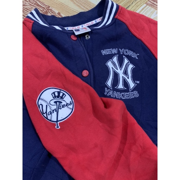 jaket varsity mlb second / preloved