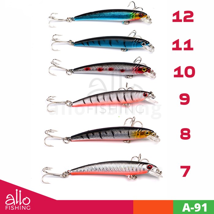 Umpan Pancing Lure Minnow Ultralight