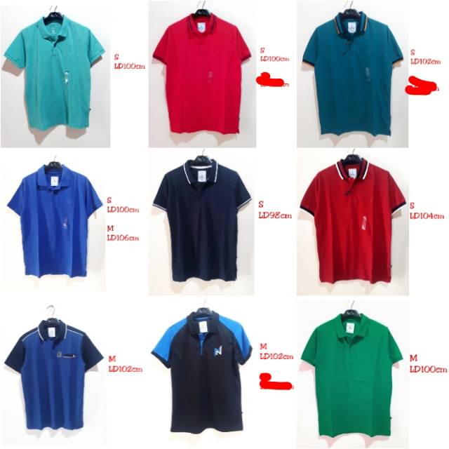 Poloshirt Branded Kaos kerah Nevada  Cole dll Shopee 