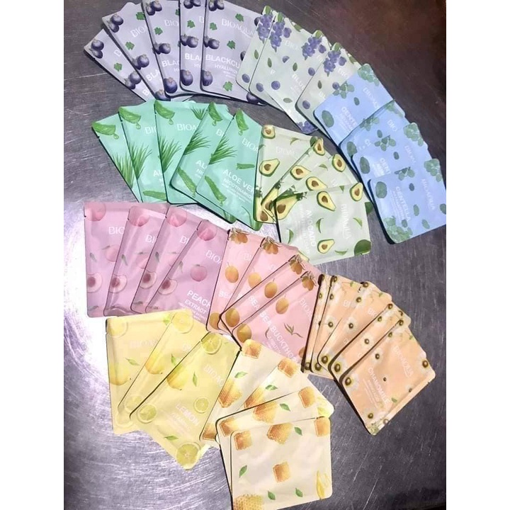 Bioaqua Sheet Mask Brightening Moisturizing Skin/ Hydrating Essence Face Mask anti aging Masker Waja