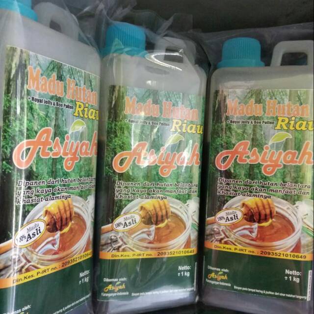 

Madu hutan Riau Asiyah 1 kg