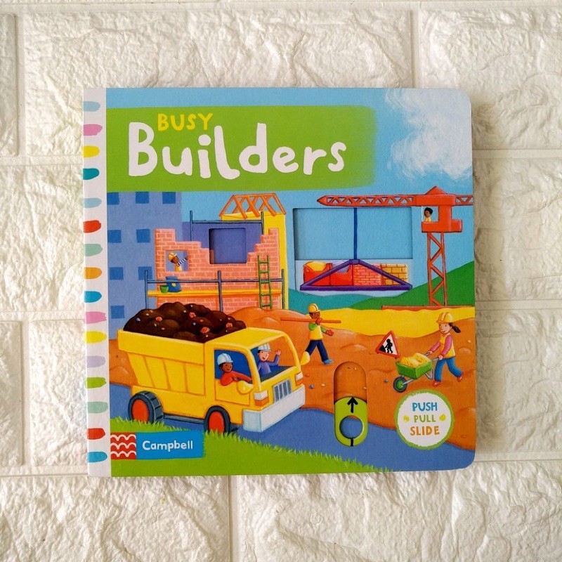 Busy Builders | Campbell Busy Series | Buku Anak