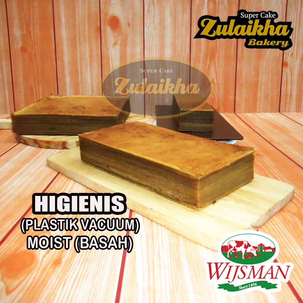 Lapis legit tanpa tepung super wisman ukuran 20 x 10 cm