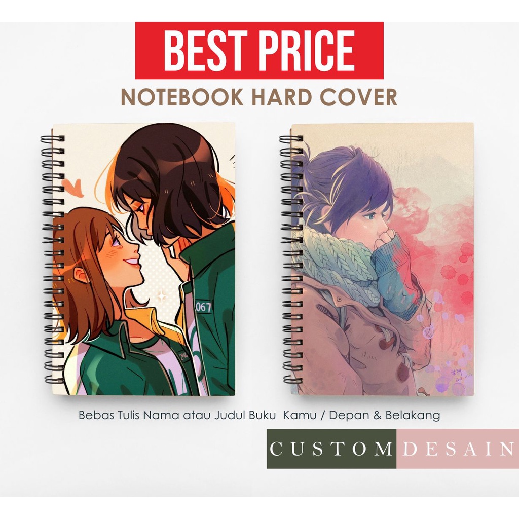 

NOTEBOOK HARDCOVER CUSTOM DESAIN