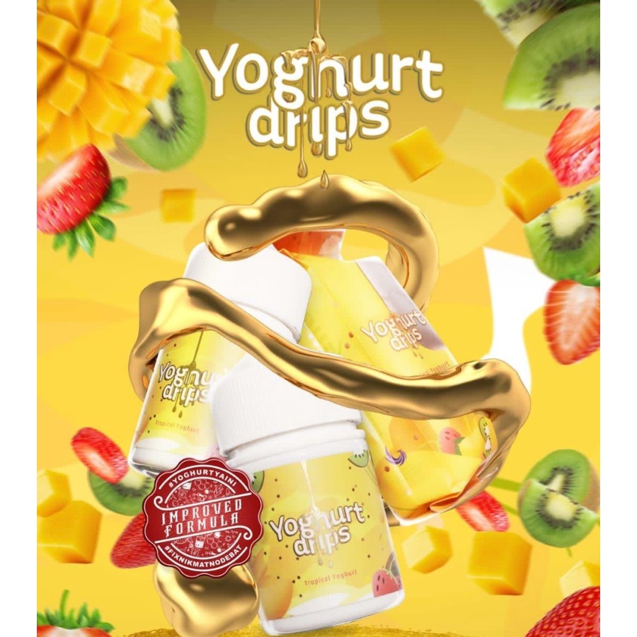 Yoghurt Drips V2 Tropical Yoghurt Cukai