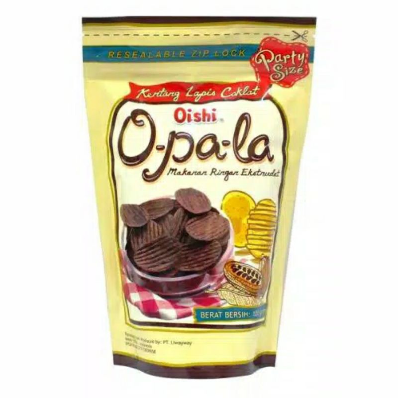 

OISHI O-PA-LA OPALA KENTANG LAPIS COKLAT