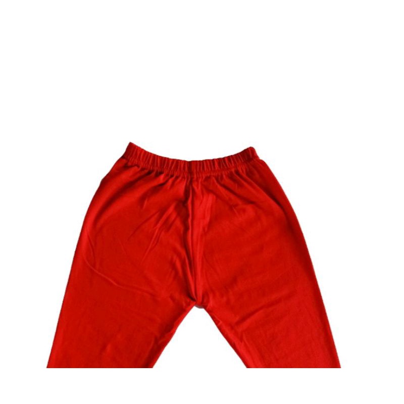 Celana Legging Anak Merah 3-8 Tahun | Yasta Fashion