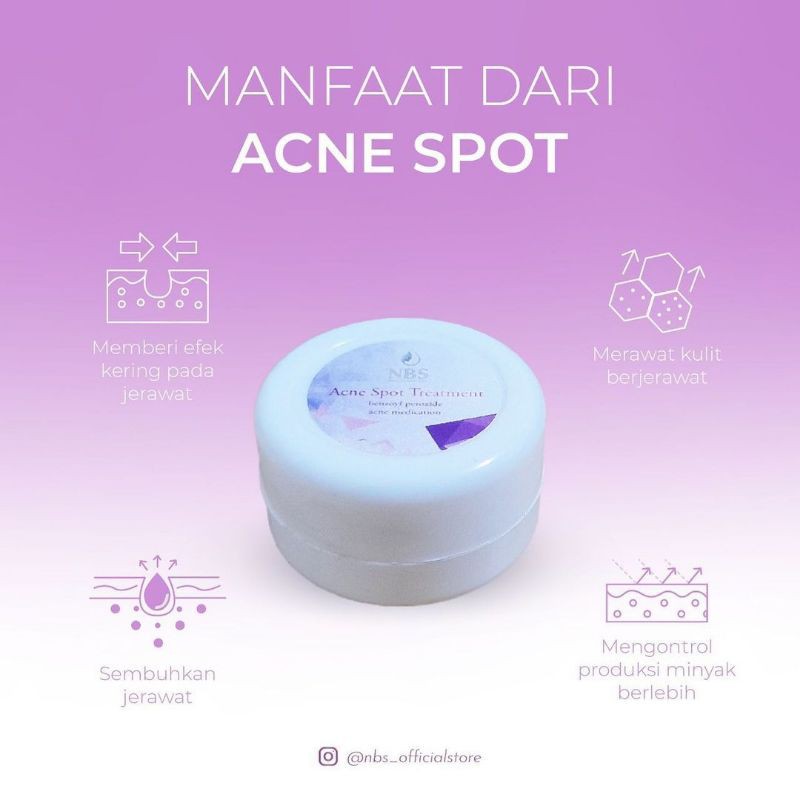 Acne Spot NBS skincare
