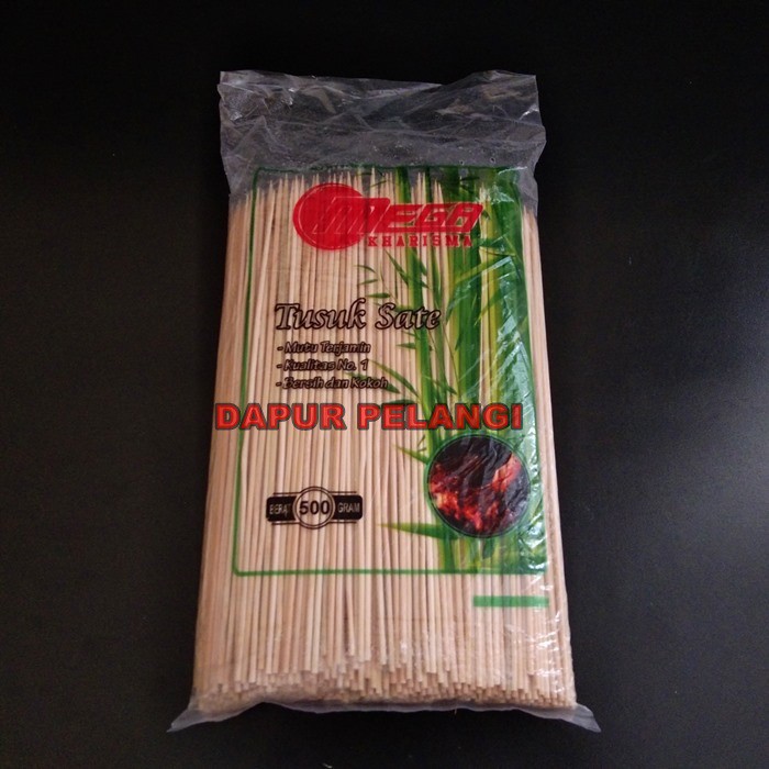 Tusuk Sate Bambu Mega Kualitas Import 500gram