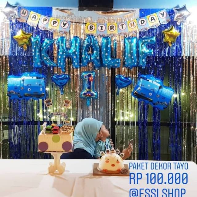 35 Ide Dekorasi Ultah Anak Laki Laki Tayo Anibd HQ 35 Ide Dekorasi Ultah Anak Laki Laki Tayo Anibd HQ