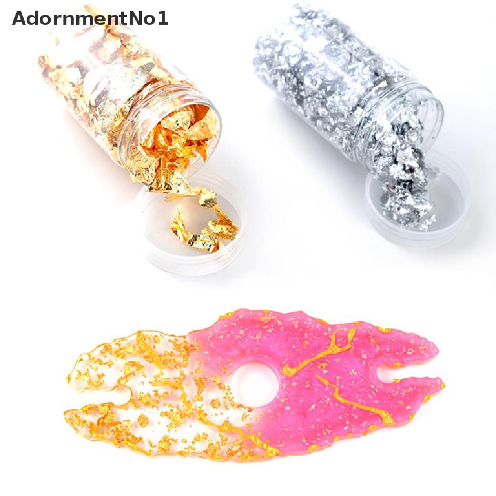 (AdornmentNo1) Cetakan Resin Foil Glitter Untuk Membuat Perhiasan DIY