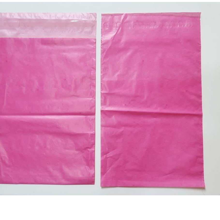 

Limited - POLYMAILER ±100PCS 25x40CM PINK HIJAU KUNING EKONOMIS PLASTIK POLYMAILER !!